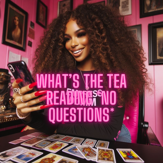 15 min Whatโs The Tea Reading WARNING ACCURATE!!! (Prerecorded) *1-3 Day Turnaround *No Questions Whatever Comes Out Reading*