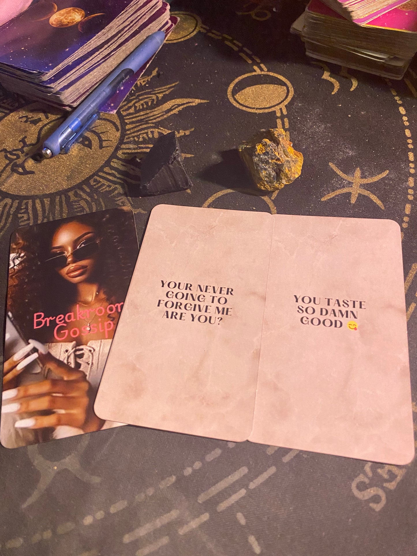 Breakroom Gossip Oracle Cards